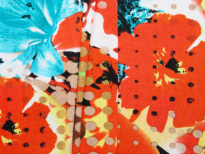 'Bright Eye' Floral Printed Viscose Spandex Jersey - Multicolour