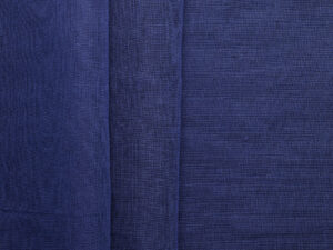 Cotton Linen Plain Weave - Navy Blue