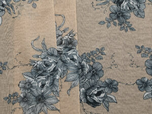 Noura Floral Jersey - Beige