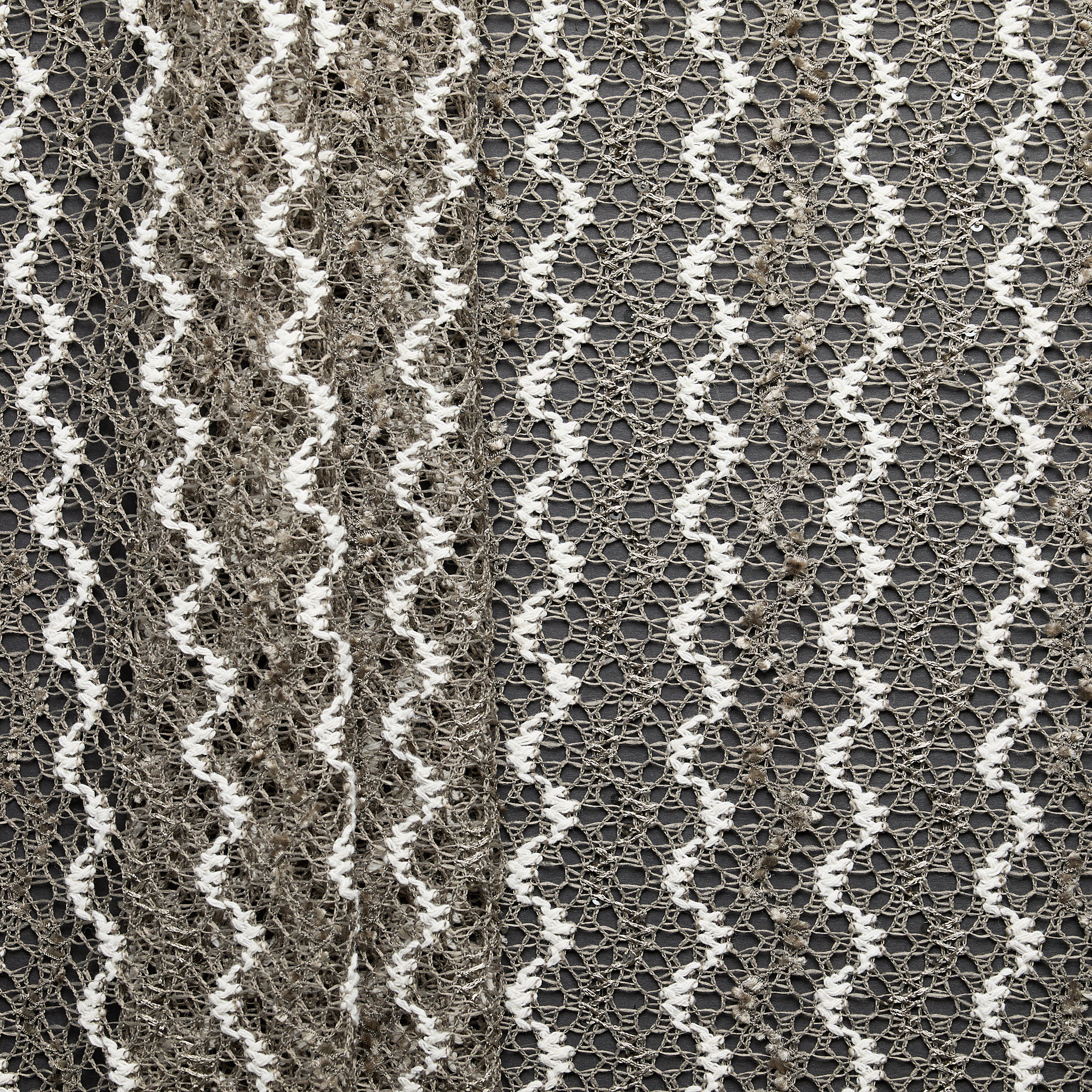 Sequin Wave Knit - Olive