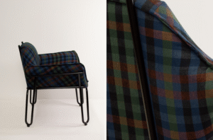 Surplus Upholstery Textiles in use by Dowel Jones