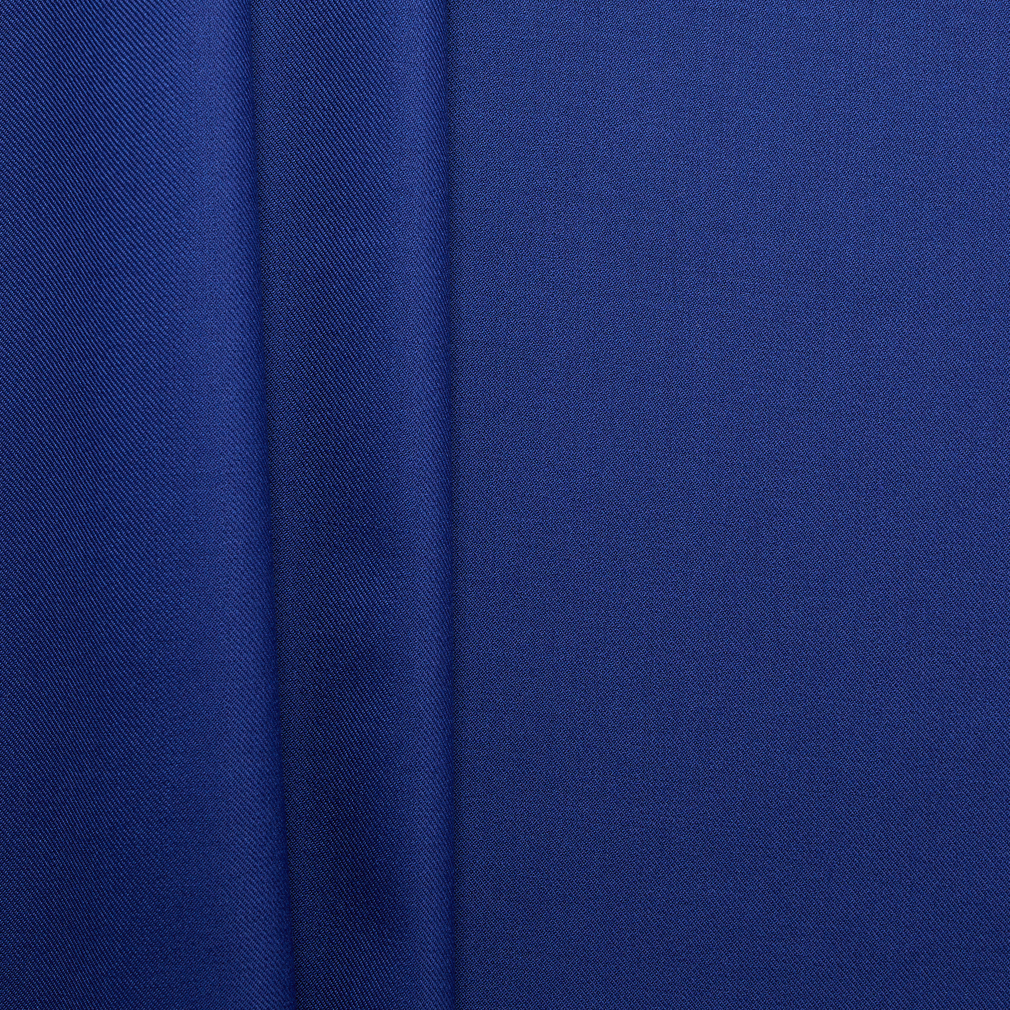 Poly Wool Twill - Royal