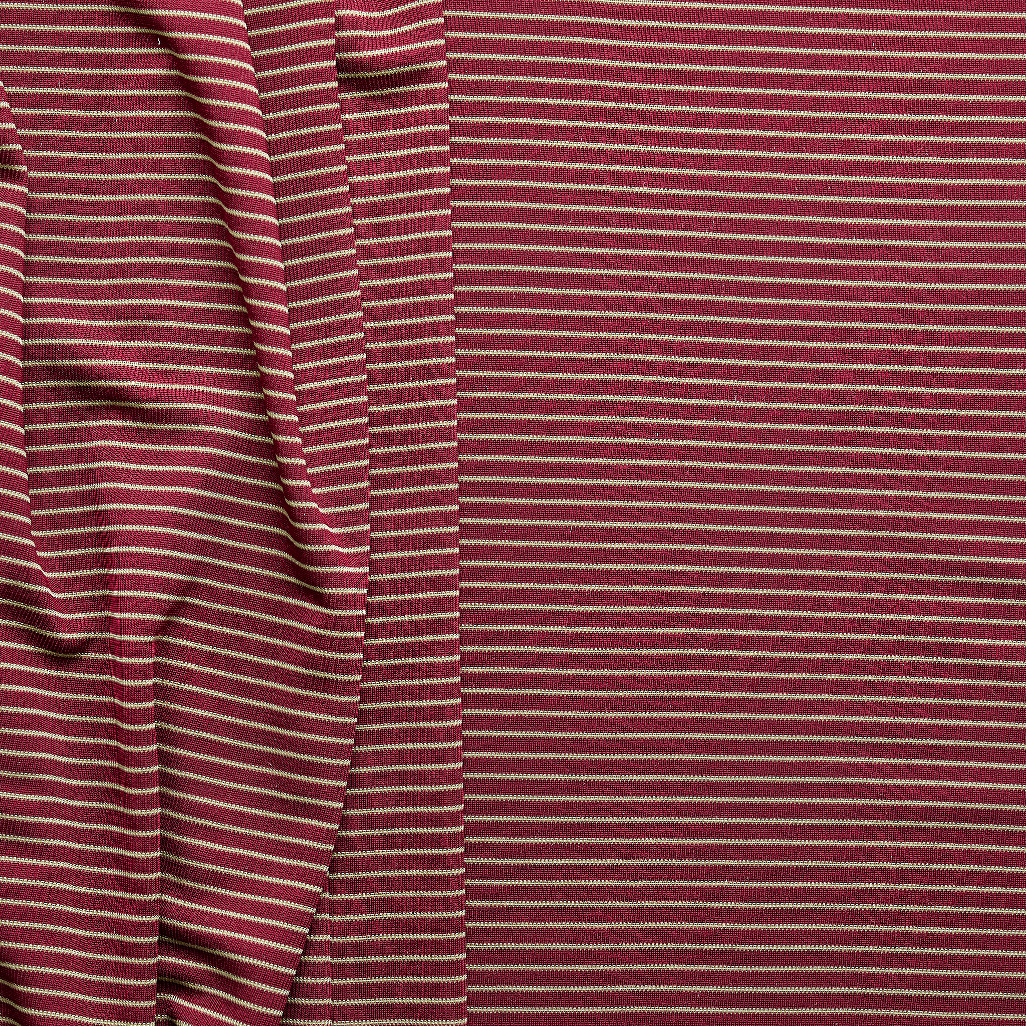 1x1 Stripe Rib - Raspberry/ Avocado