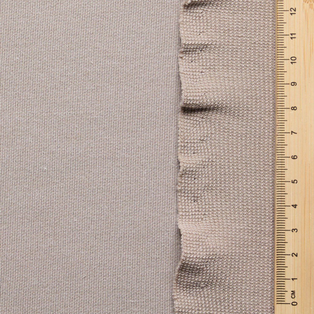 Australian Milled Waffle Knit - Taupe - Circular Sourcing
