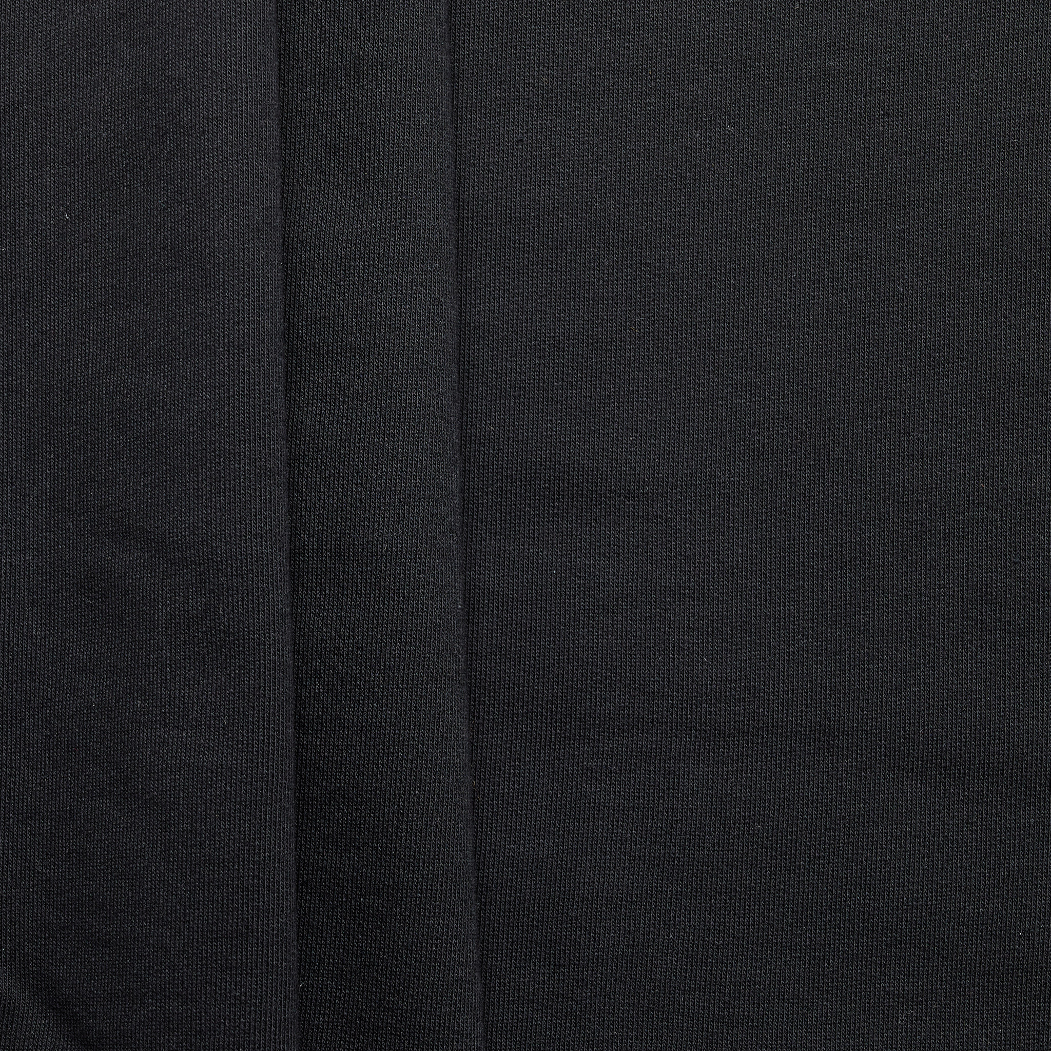 68% Cotton, 32% RWS Wool Unbrushed Terry - Black