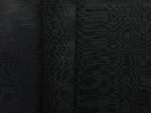 Hemp Silk Satin - Black