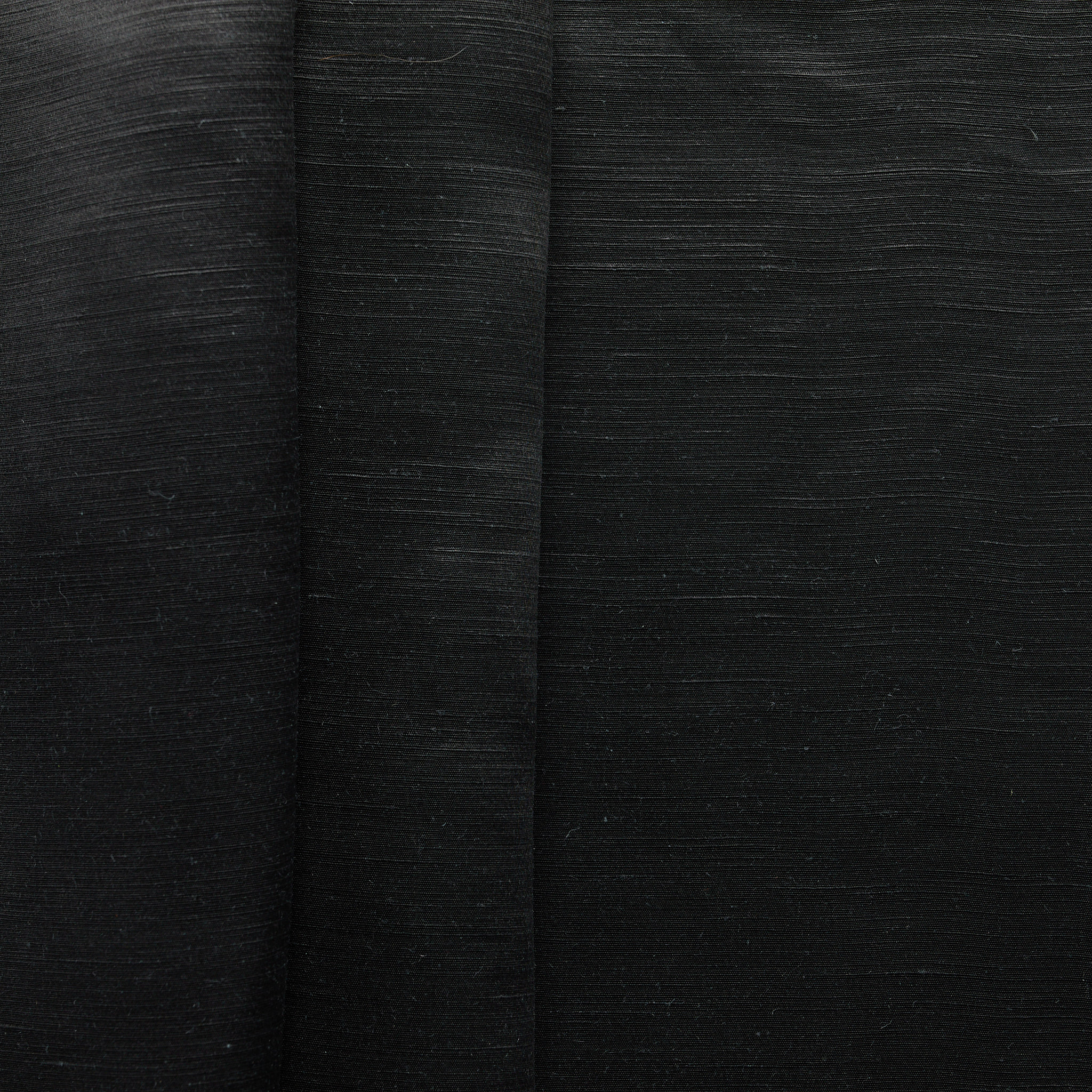Hemp Silk Satin - Black