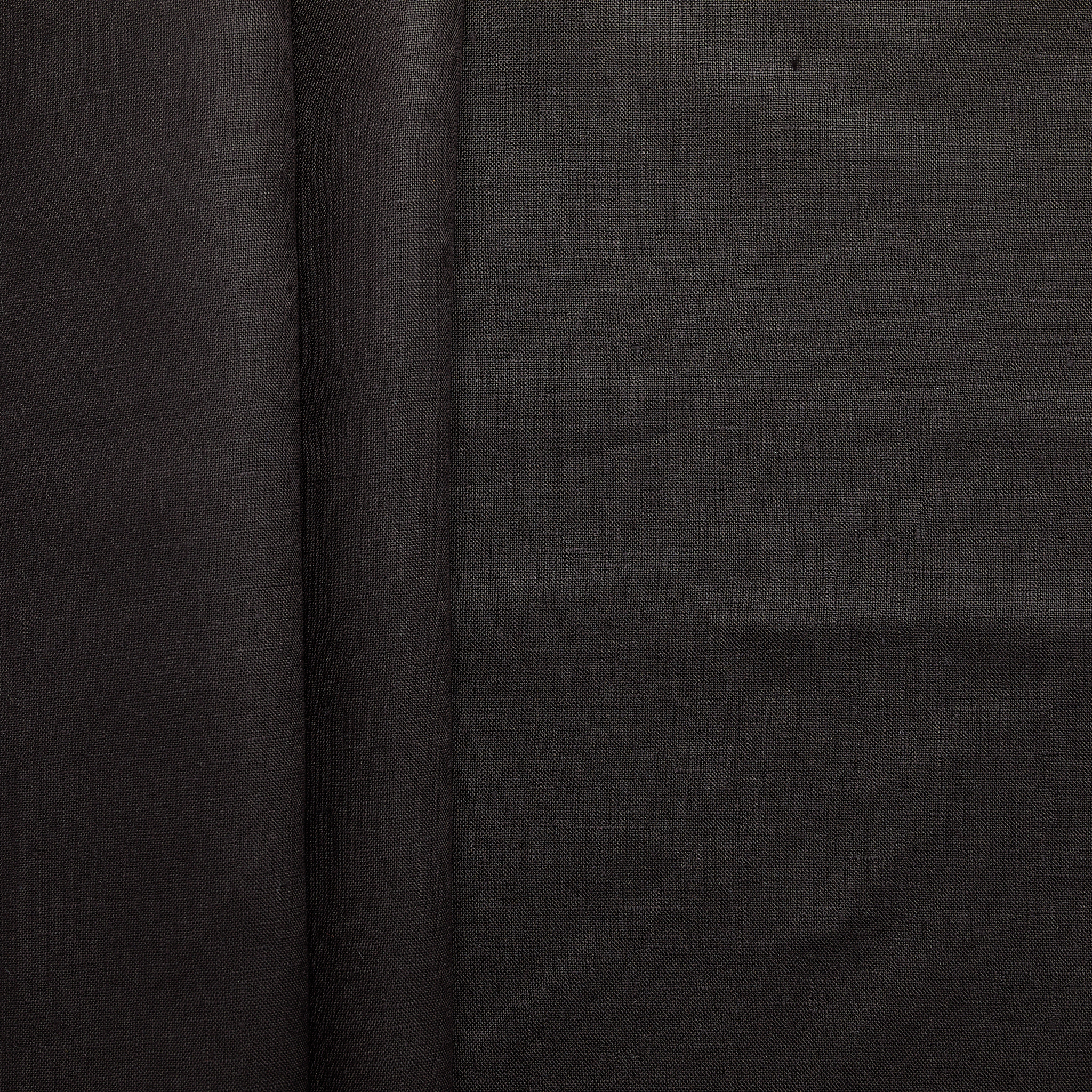 100% European Linen Piece Dyed - Dark Chocolate