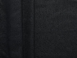 Linen Viscose Piece Dyed - Black