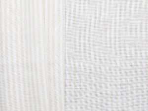 Linen Cotton Stripe - Brown