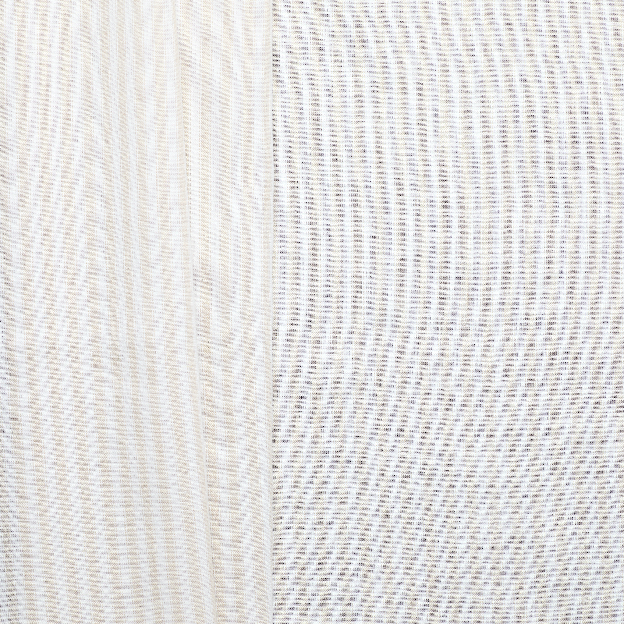 Linen Cotton Stripe - Brown
