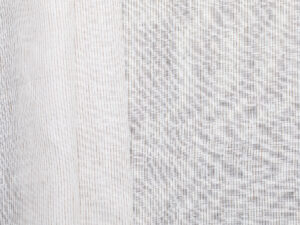100% European Linen Pinstripe - Brown