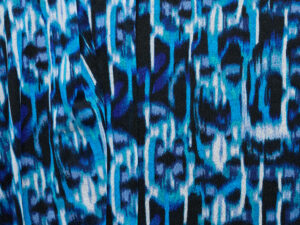 Minow Printed Mesh - Blue