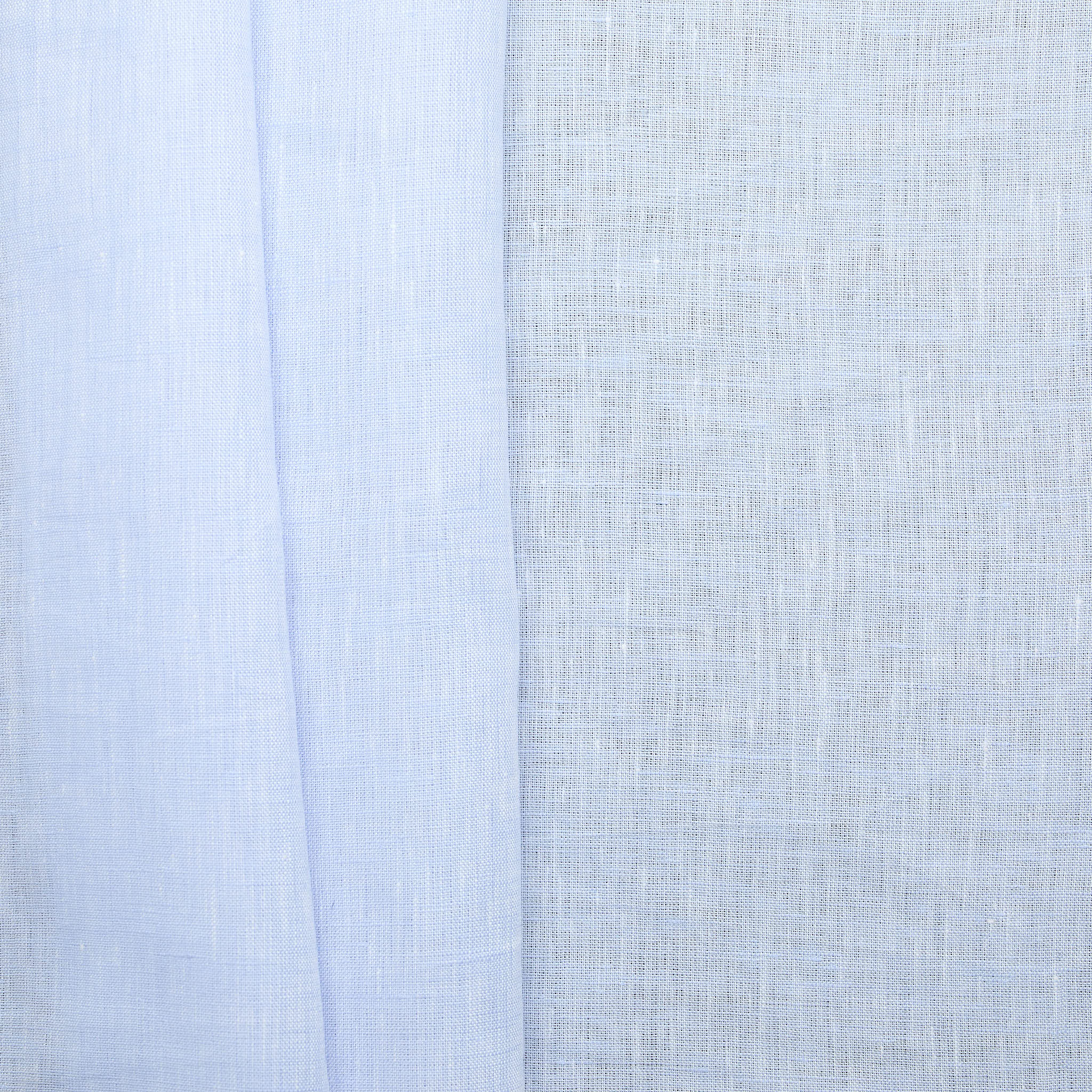 100% Linen - Blue Chambray 1