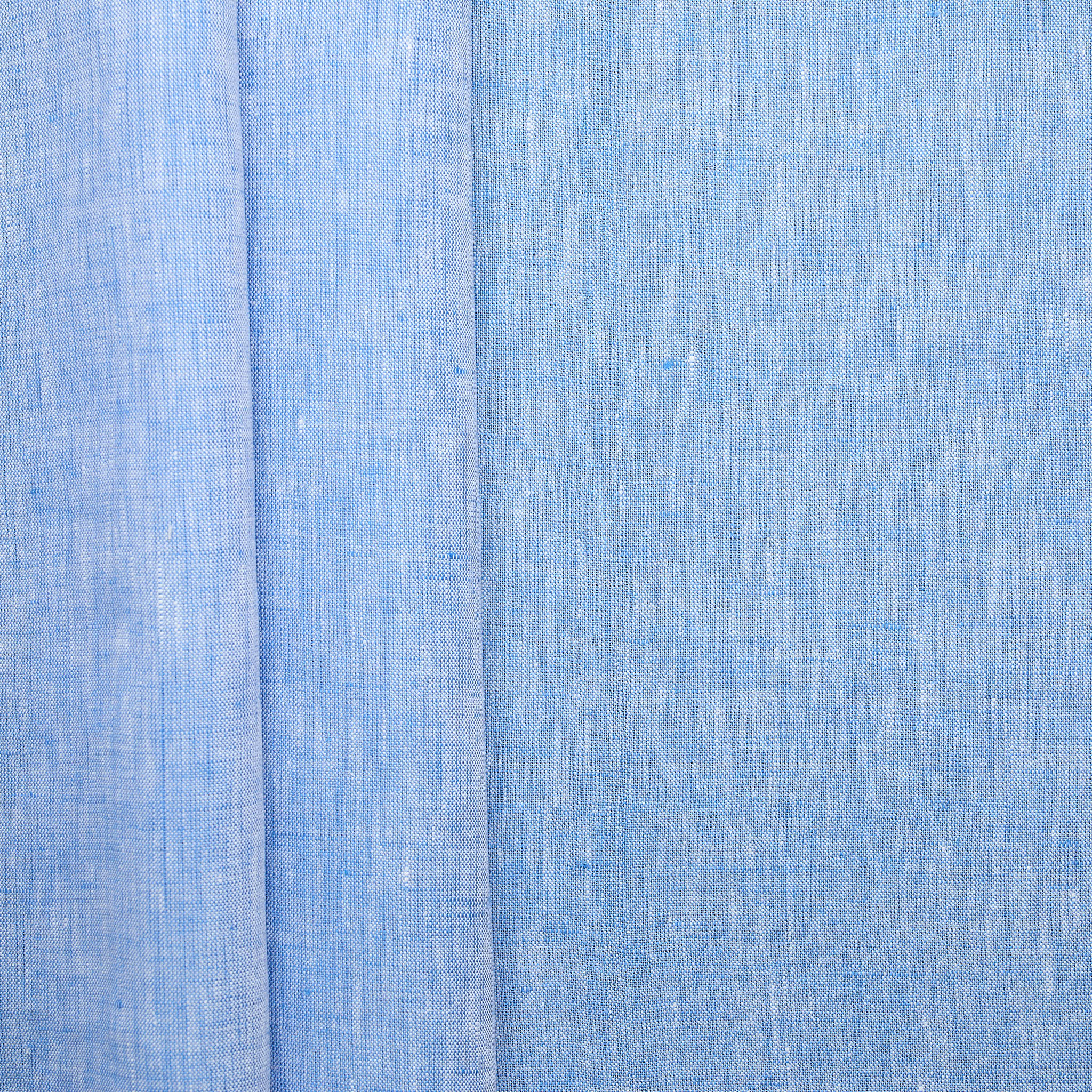100% Linen - Blue Chambray 2