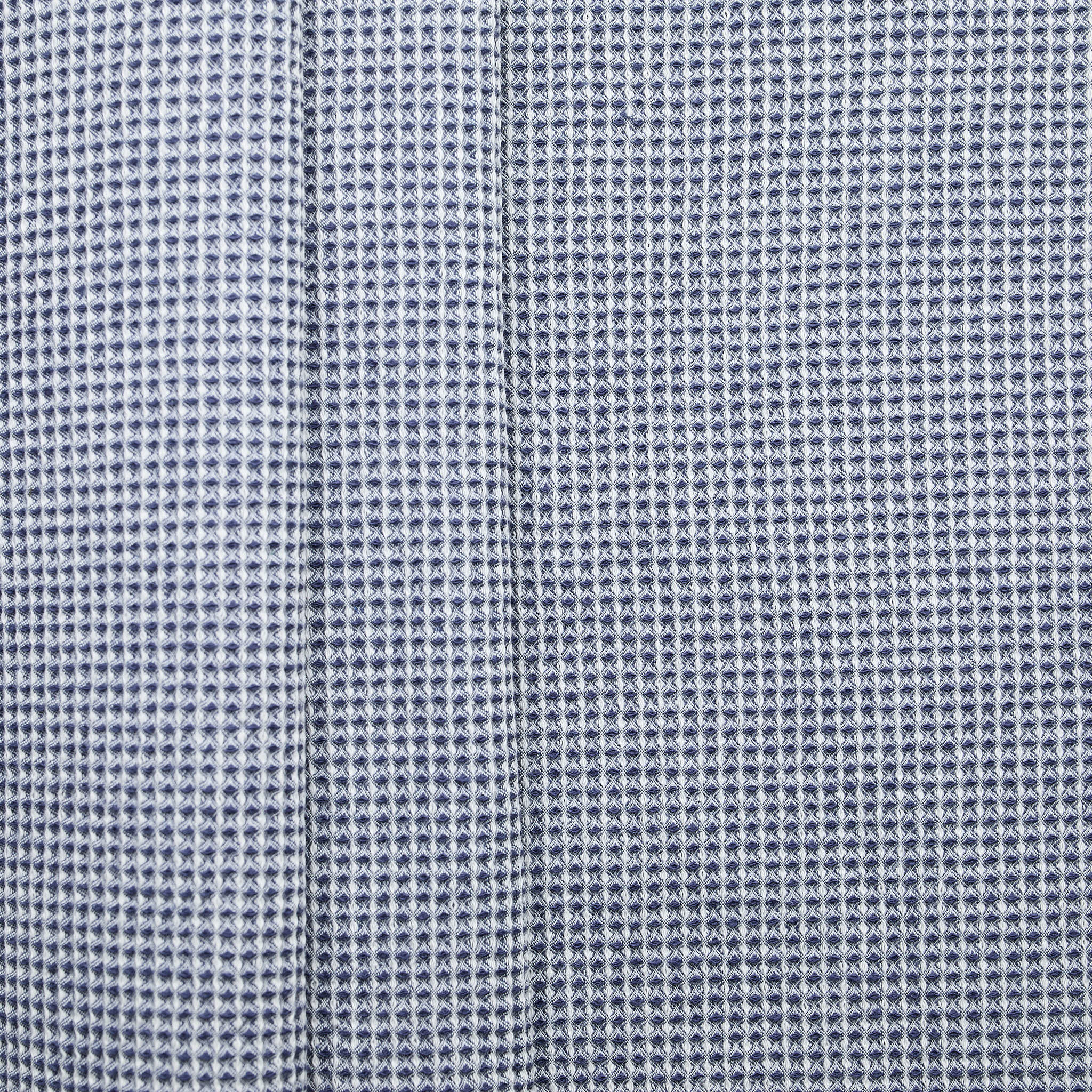 Heavy Weight Linen Cotton Dobby - Navy