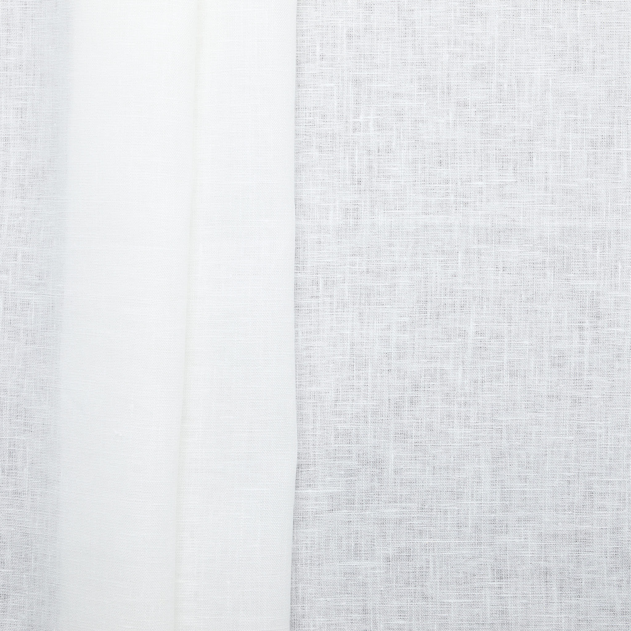 100% European Linen Piece Dyed - White
