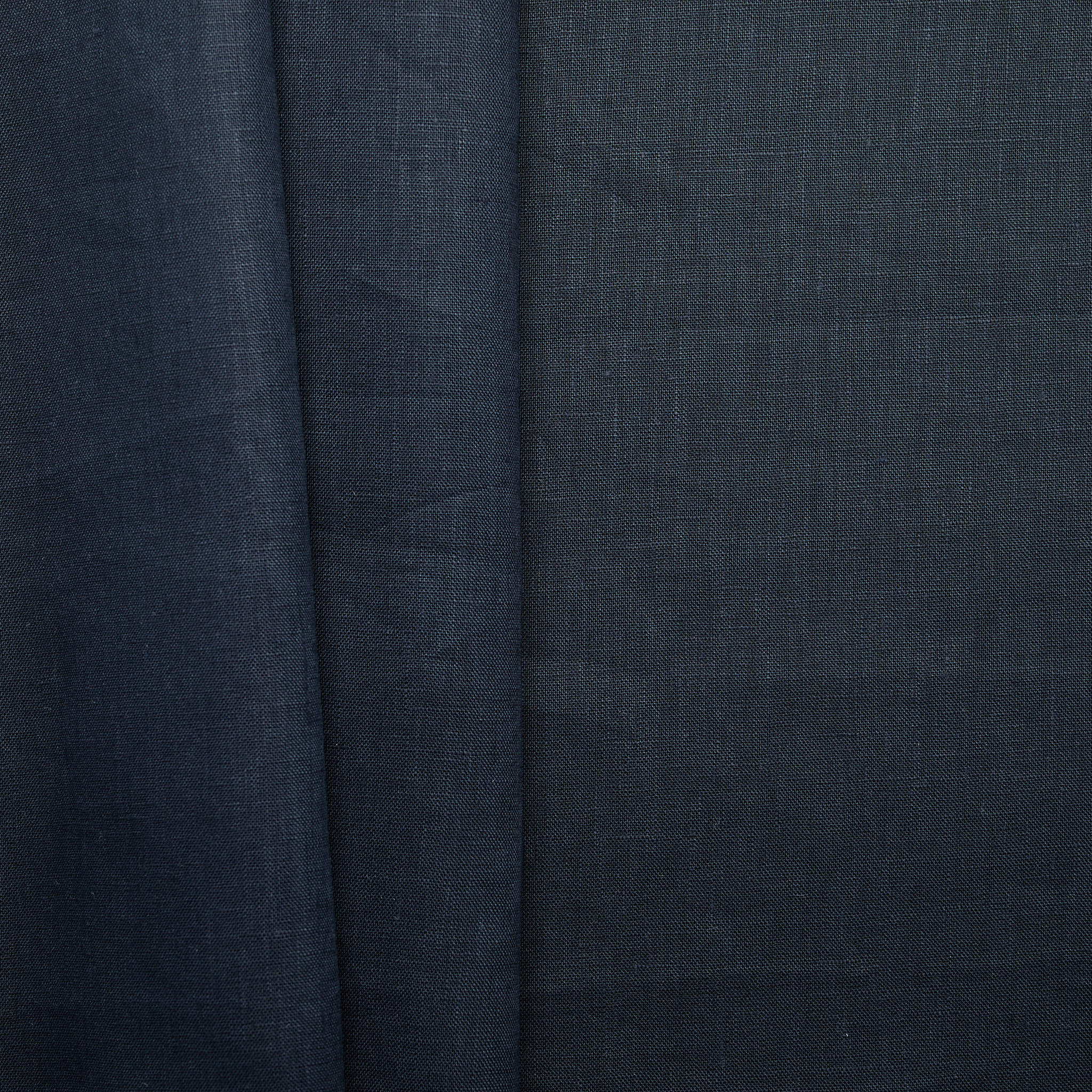 100% European Linen Piece Dyed - Navy 33