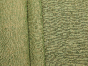 Sand Washed 100% Linen Shifting Yarn Dyed - Green