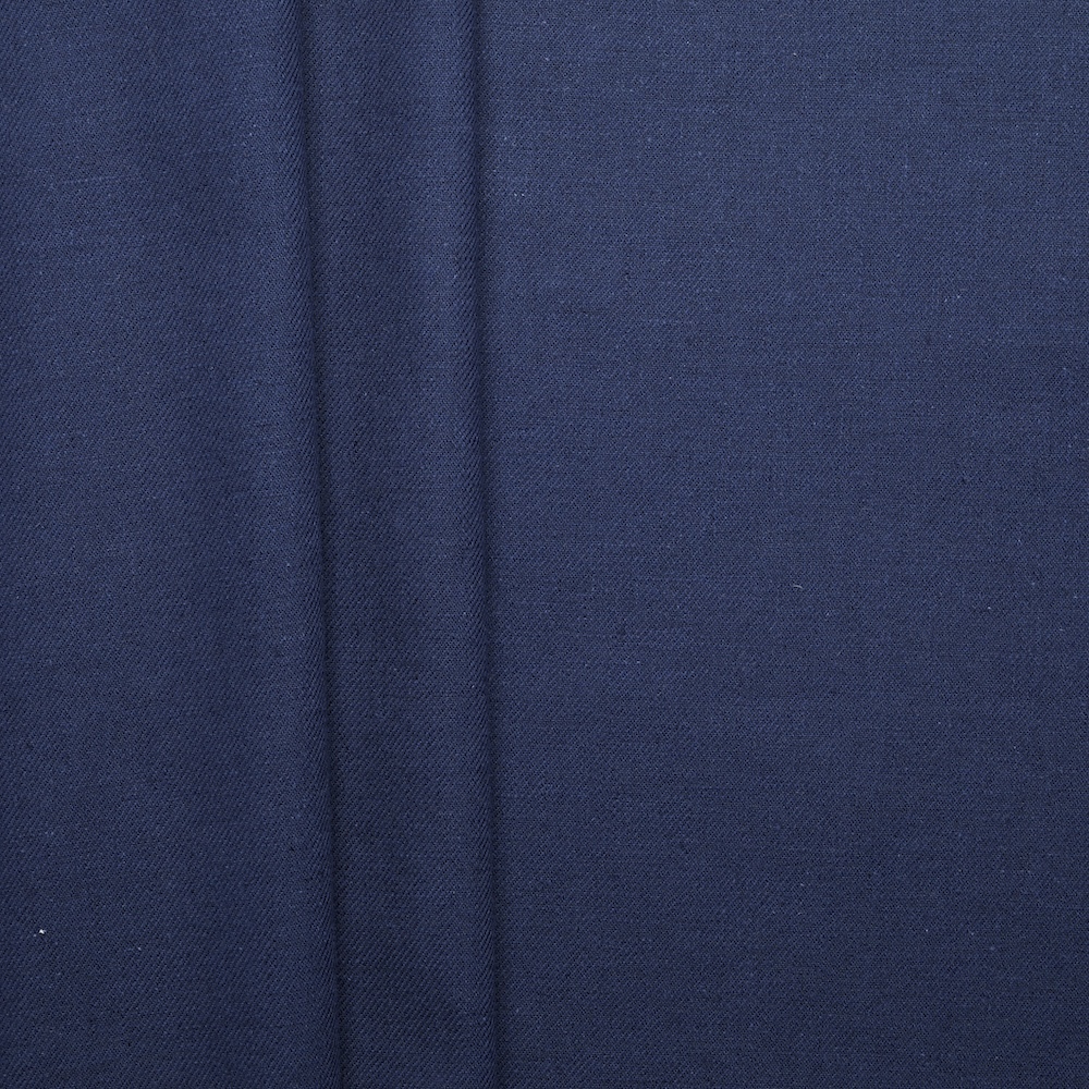 Cotton Blend Twill - Navy