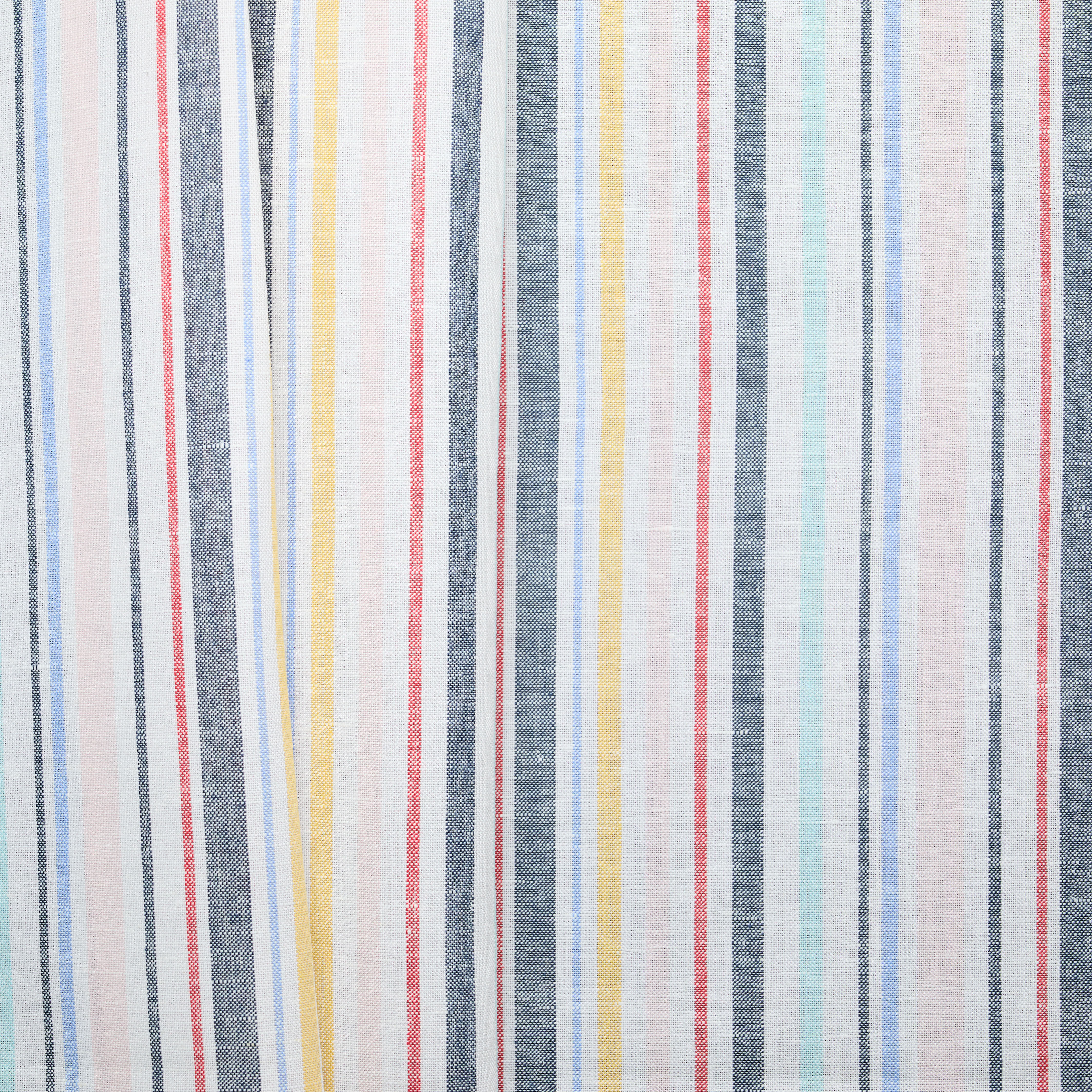 Linen Cotton Yarn Dyed Stripe - Multicolour