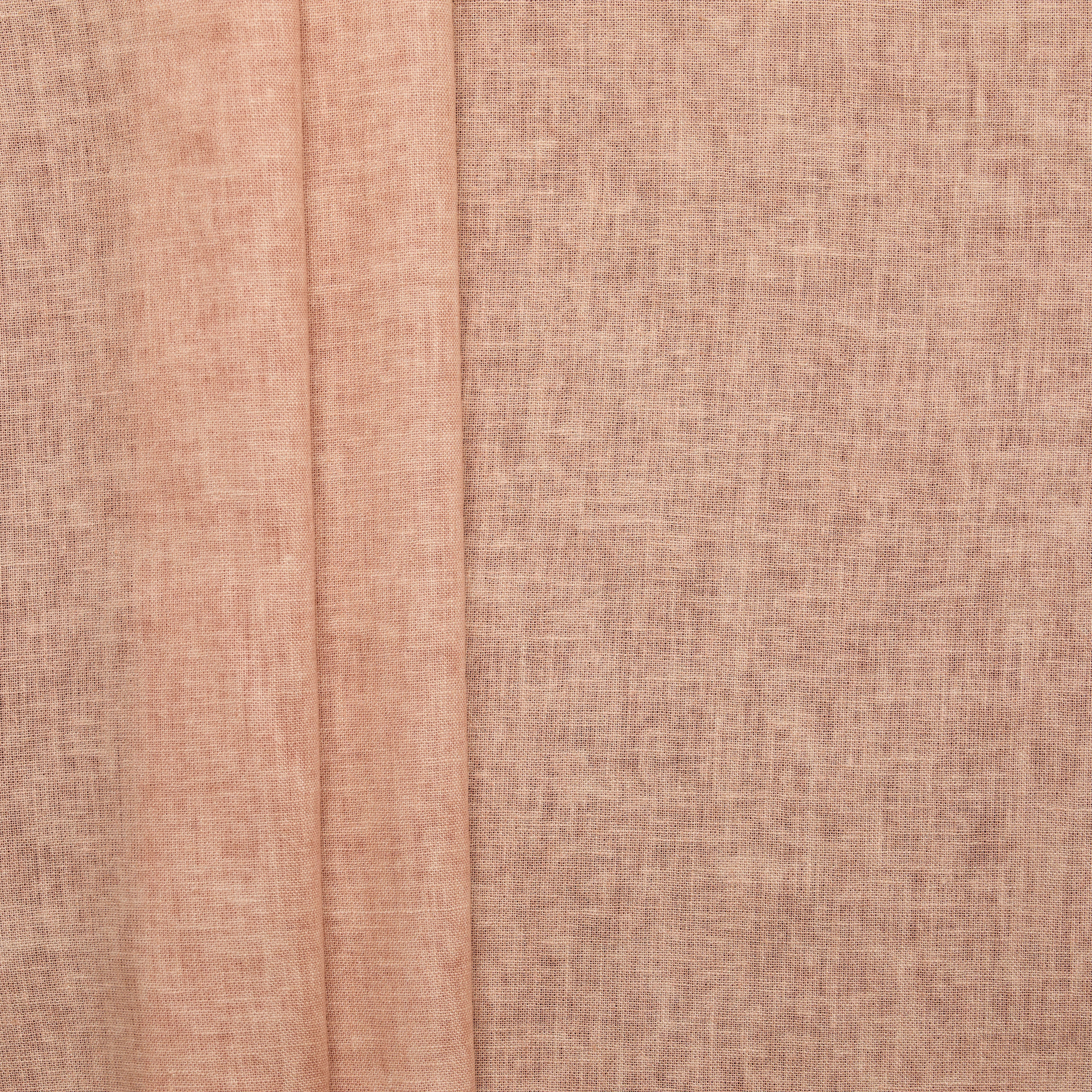 Linen Viscose Pigment Dyeing - Orange