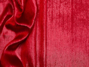 Lurex Velvet - Red