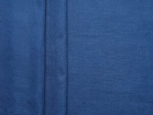 Peached Twill Recycled Polyester Blend - Navy
