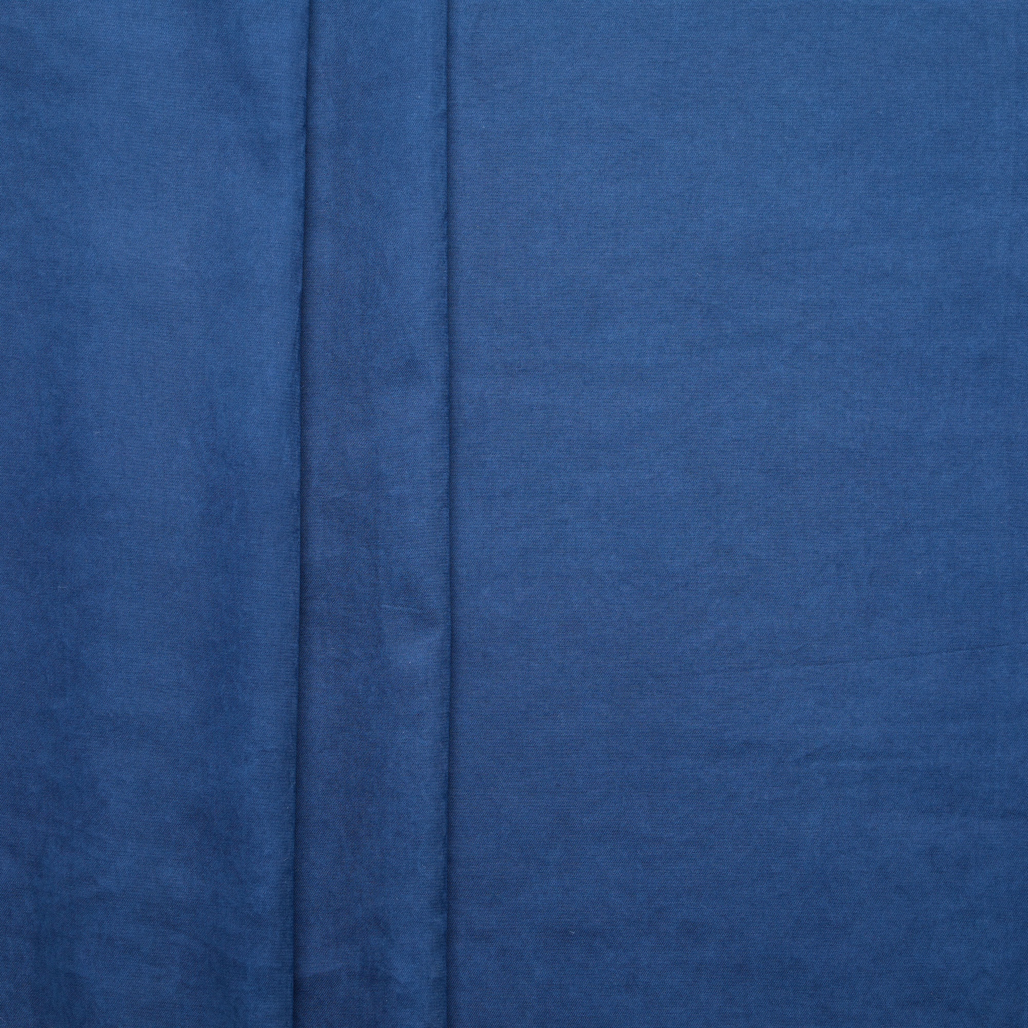 Peached Twill Recycled Polyester Blend - Navy
