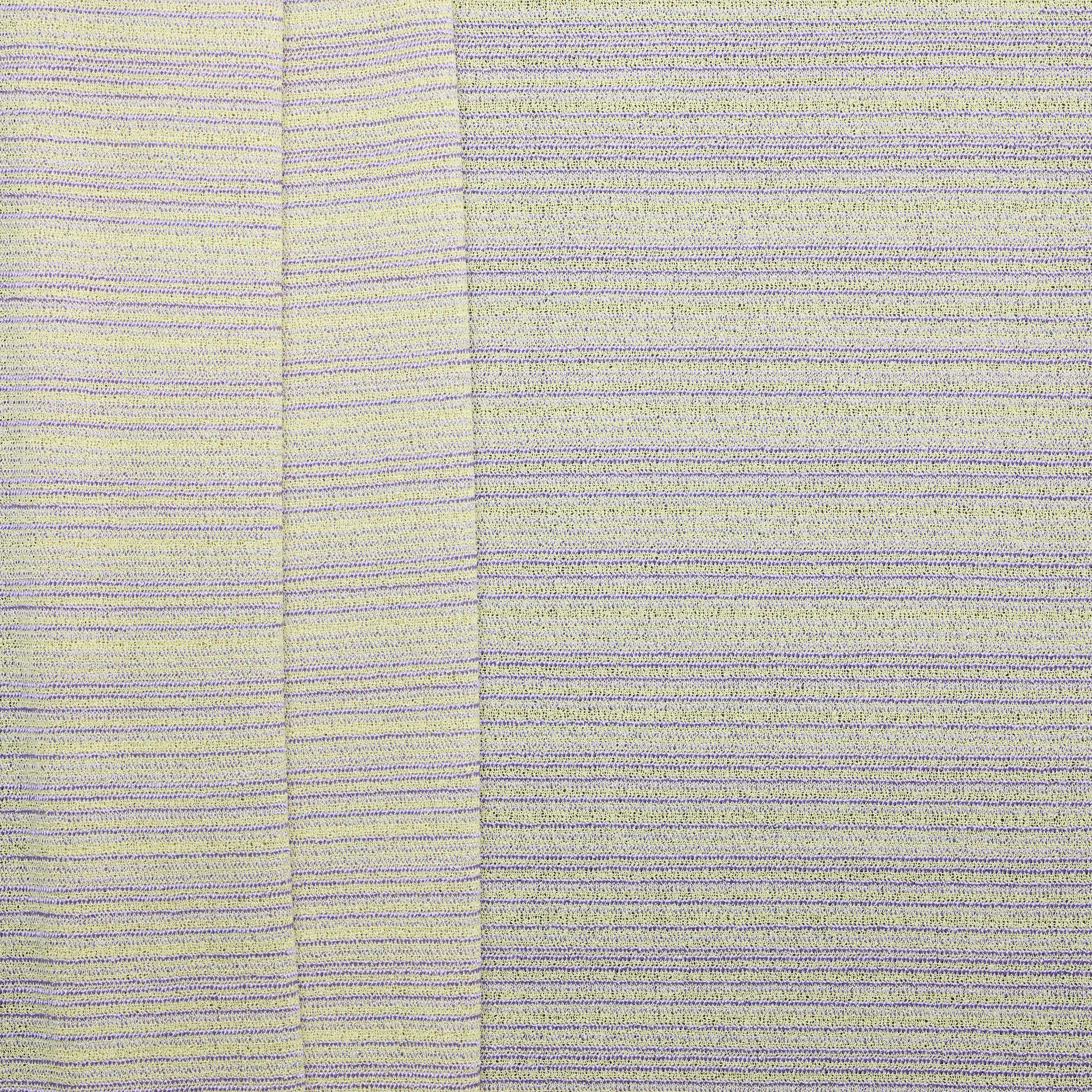 Sheer Crepe Stripe - Avocado/ Lilac