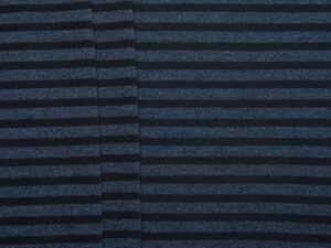 12+8mm Viscose Poly Stripe Sheer Jersey - Ultramarine