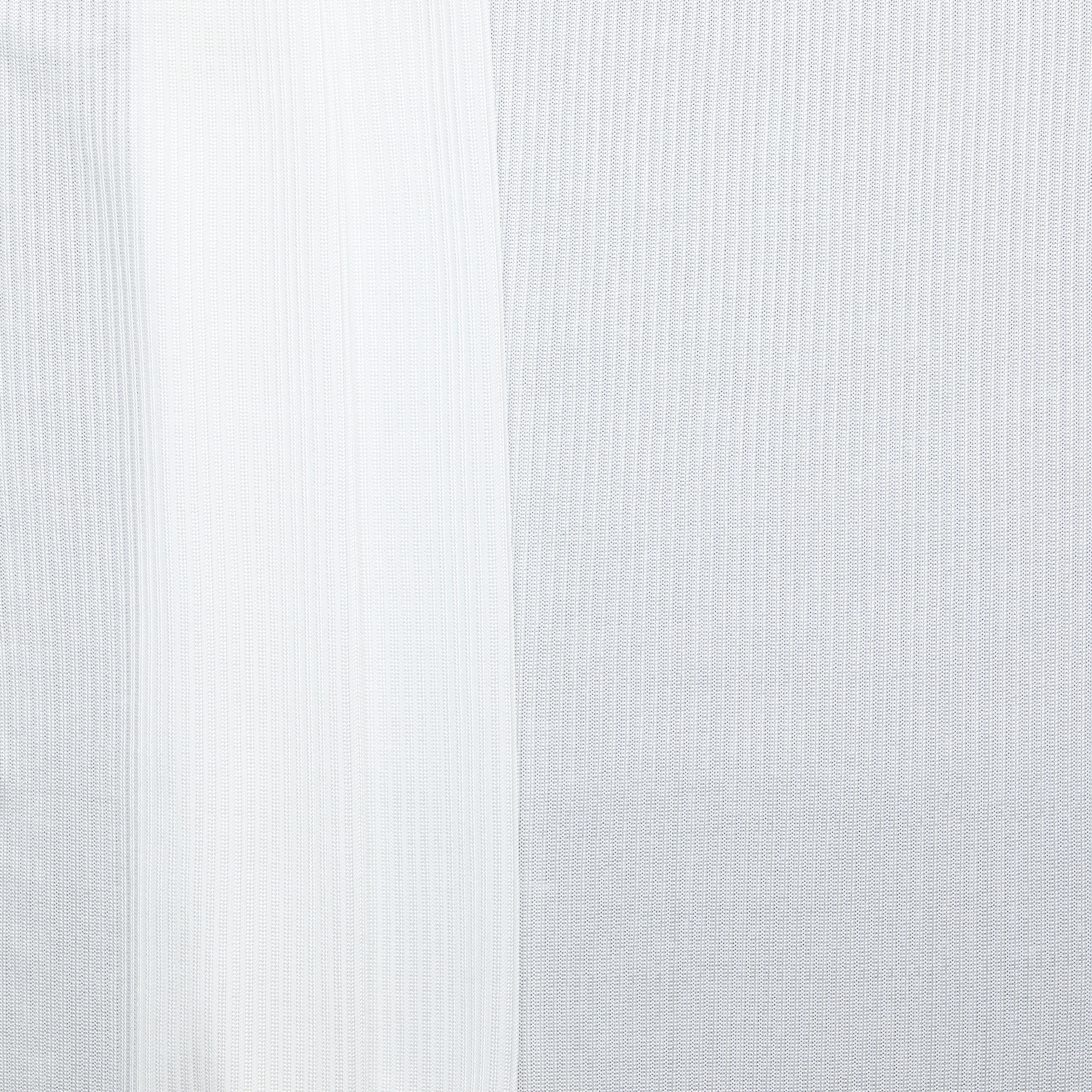 2x2 Viscose Poly Rib - White