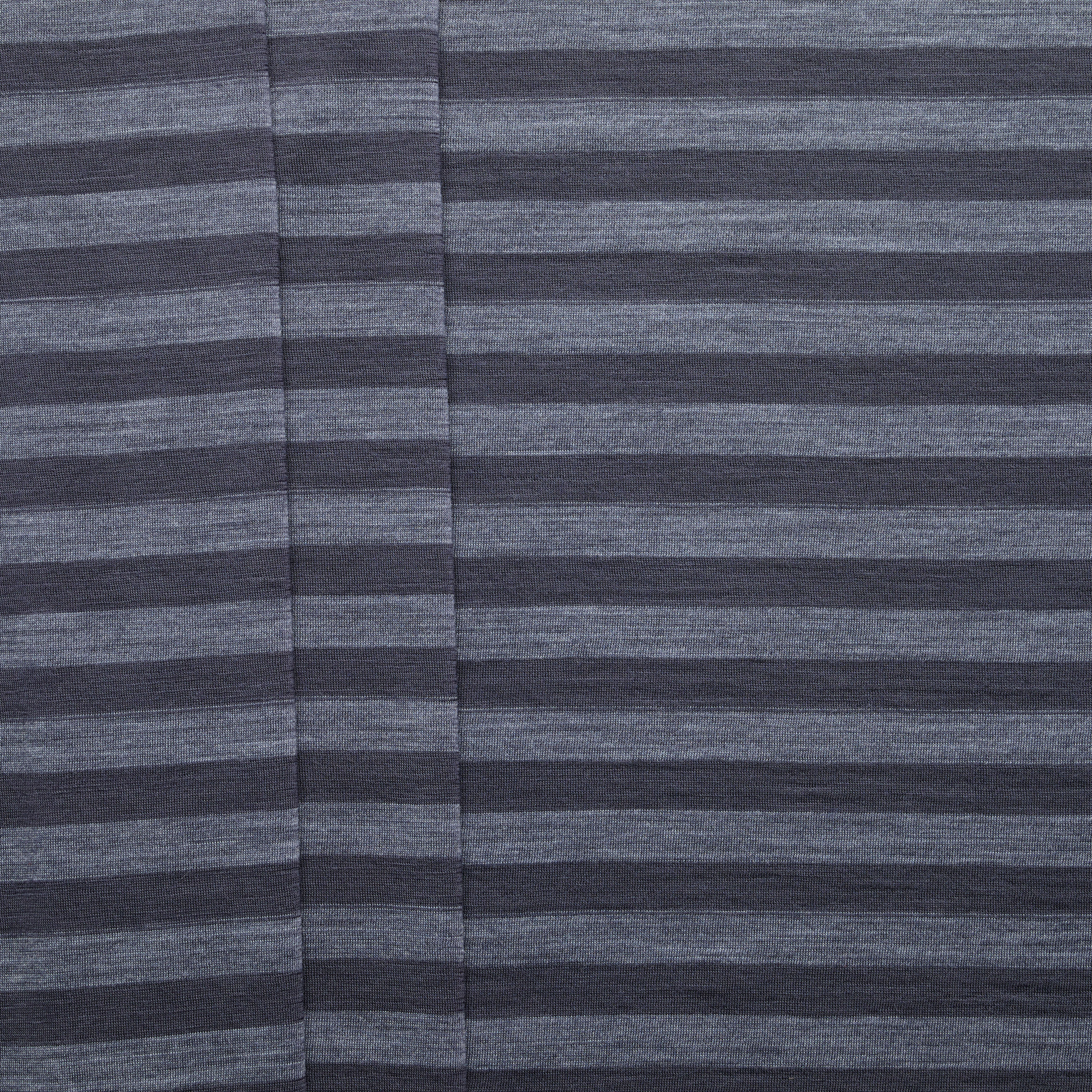 Superfine Wool Stripe Jersey - Grey