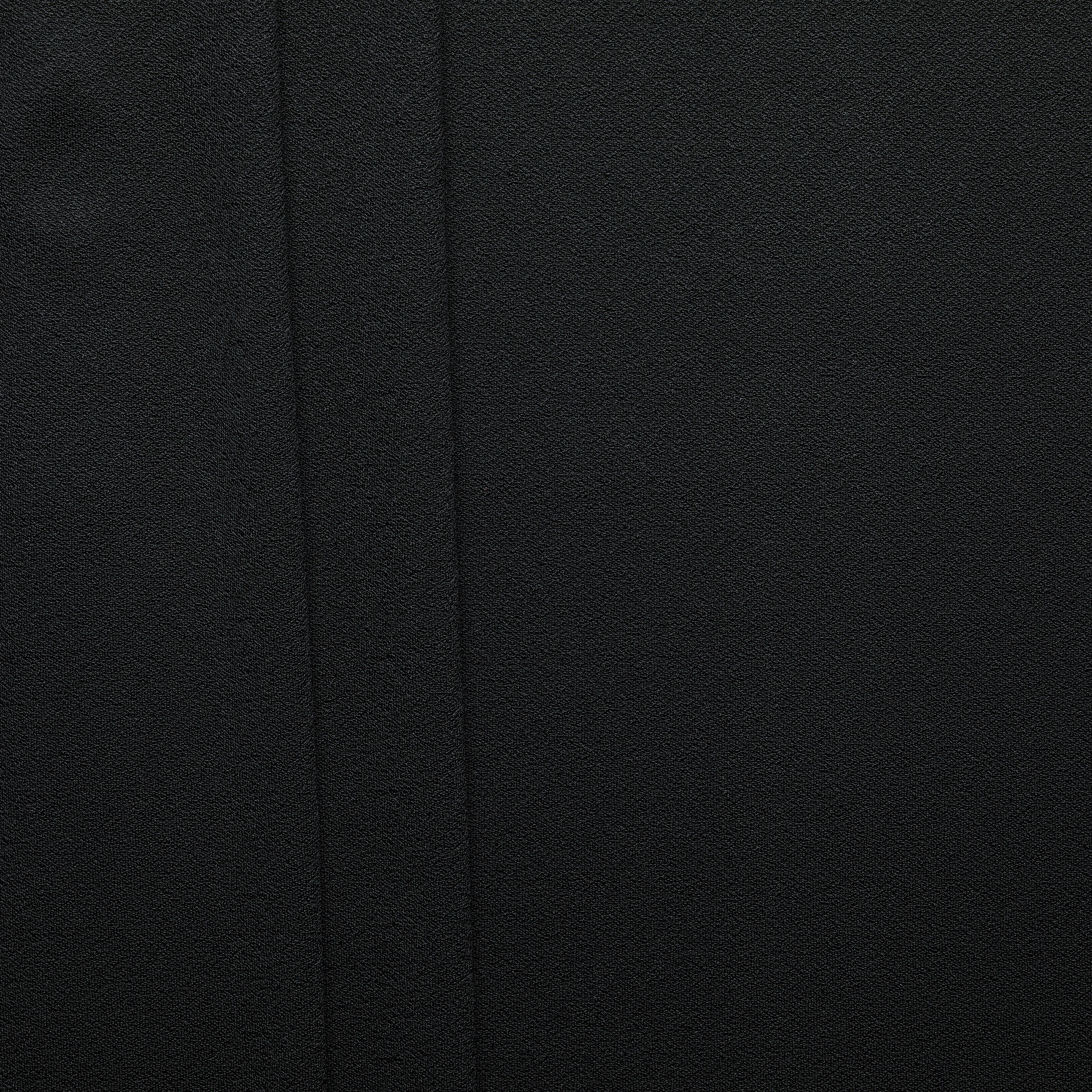 Bright Viscose Crepe - Black