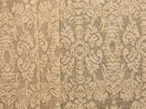 Light Wool Nylon Floral Lace - Sand