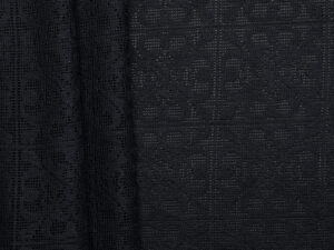Clover Pattern Lace - Black