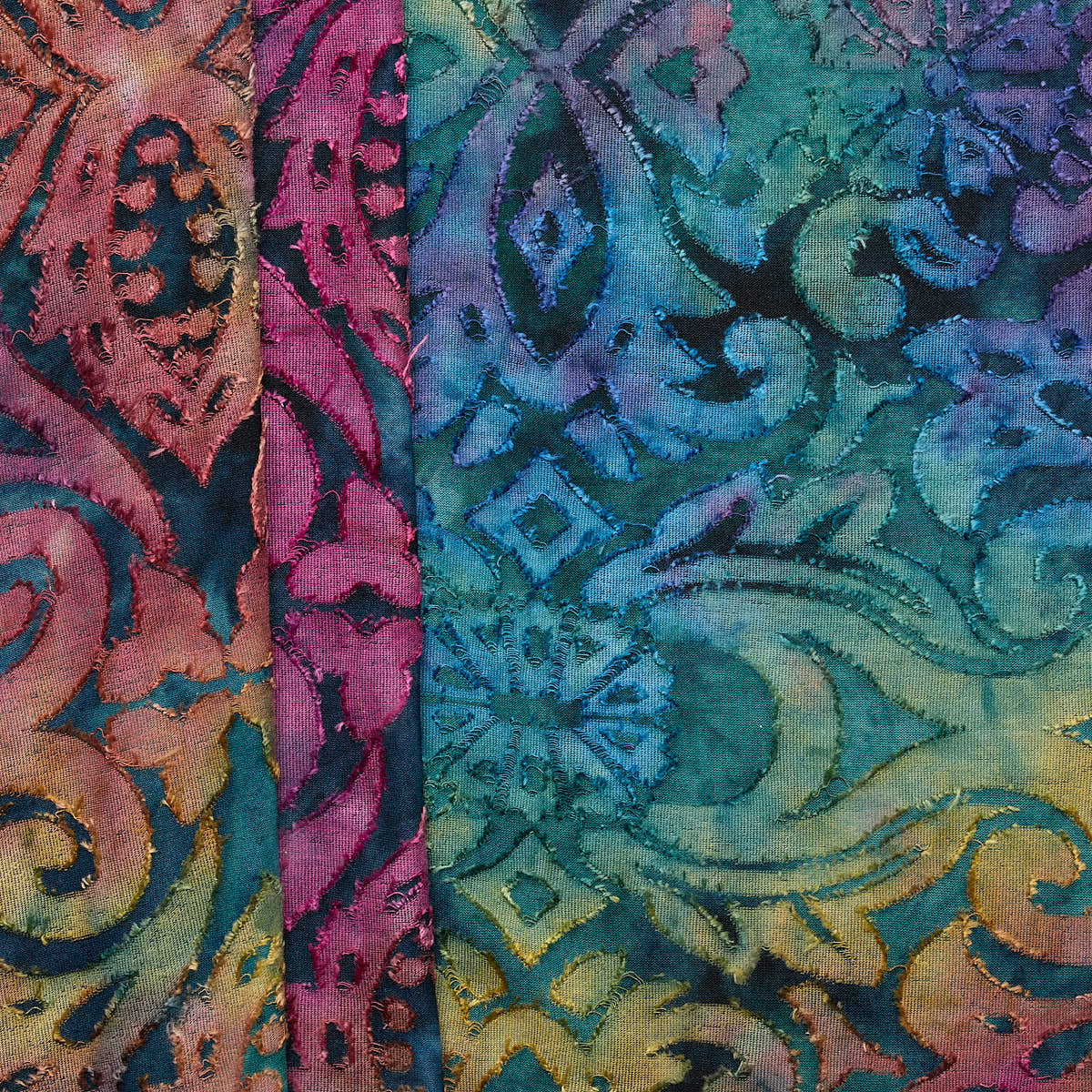 Tie-Dye Cut Jacquard - Kaleidoscope