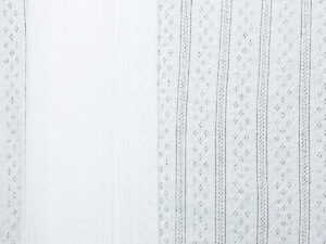 Pointelle Knit - White