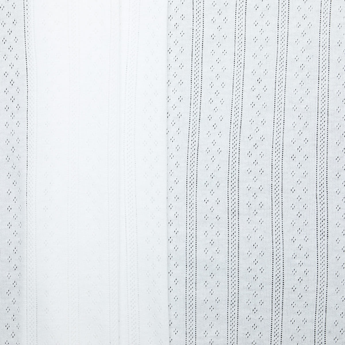 Pointelle Knit - White