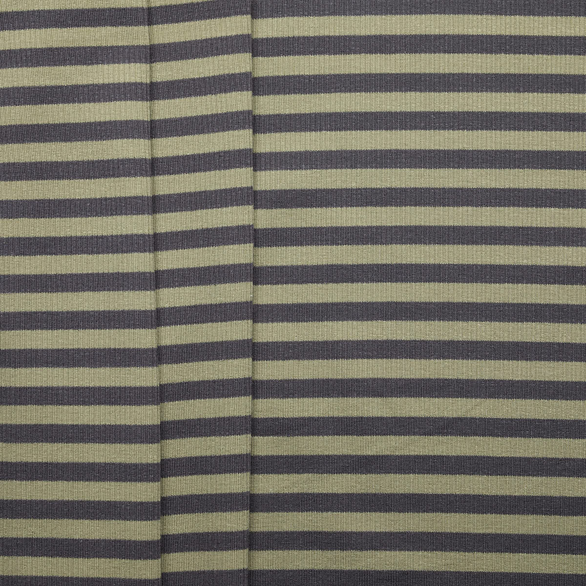 Striped Jersey Rib - Khaki