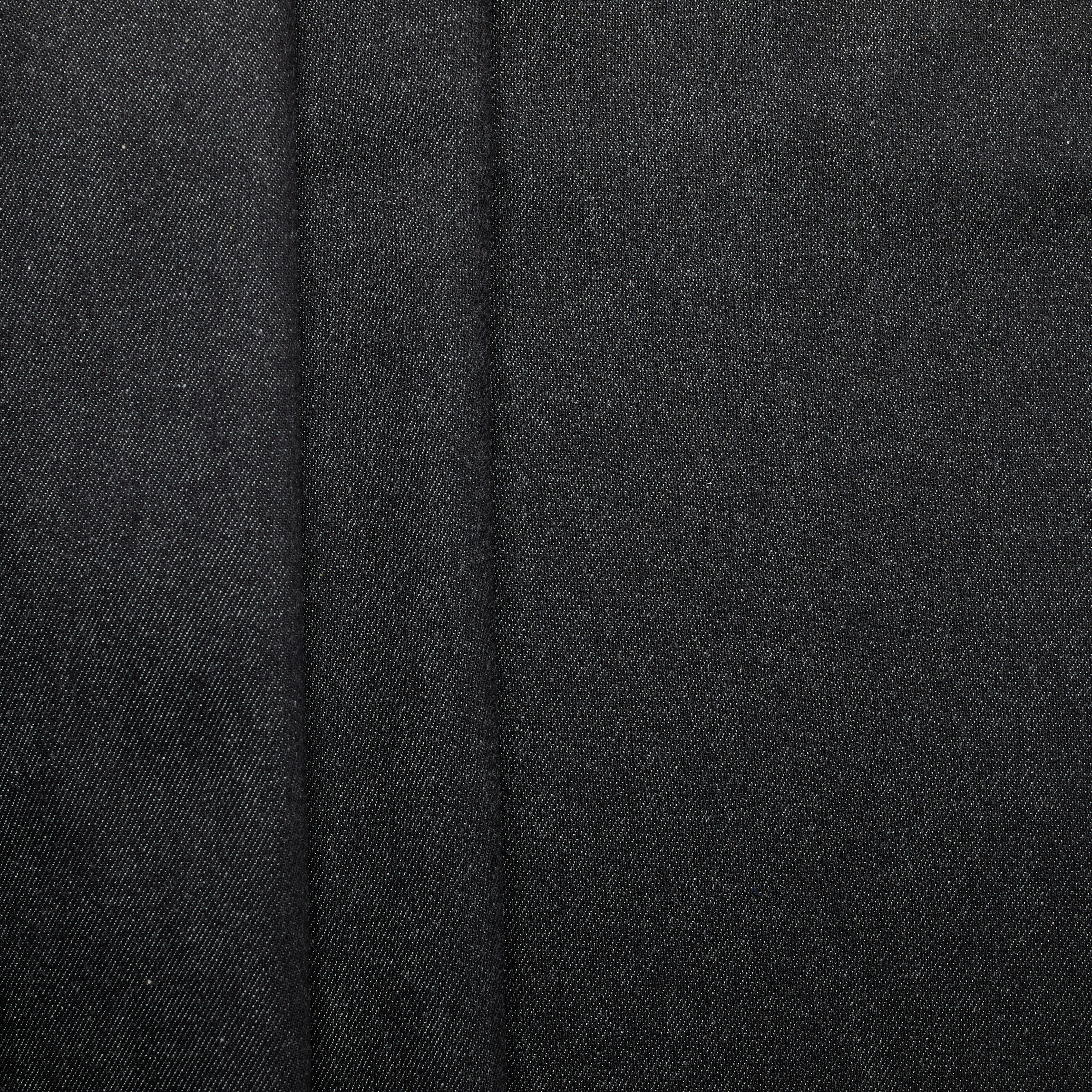 Cotton Stretch Denim 380gsm - Black