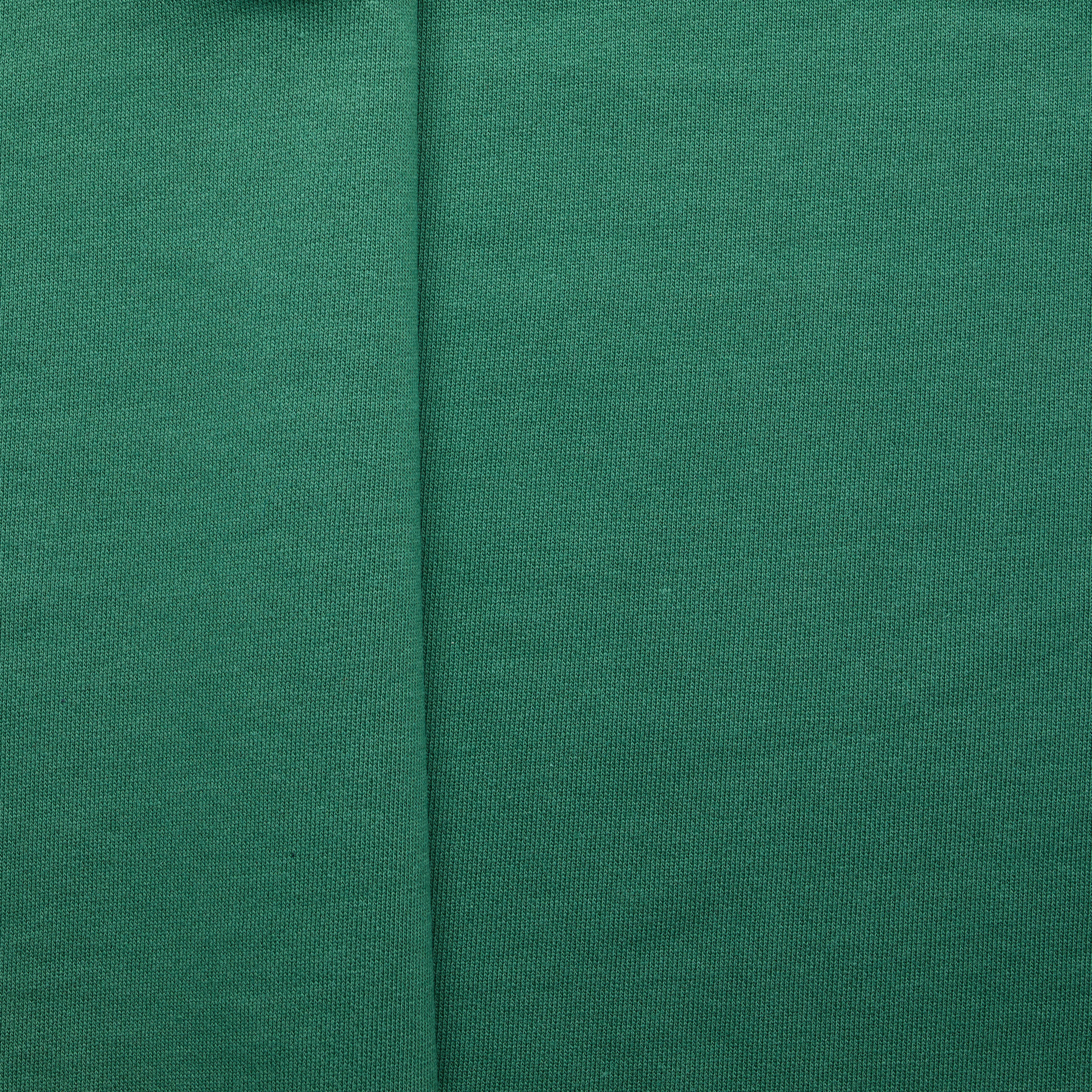 100% Cotton Unbrushed Fleece - Forest Green