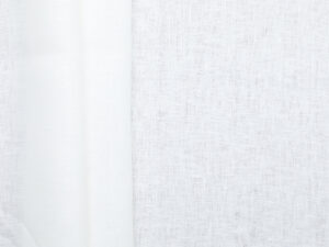 100% Linen - White