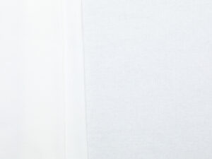 Organic Cotton Baby Rib - White
