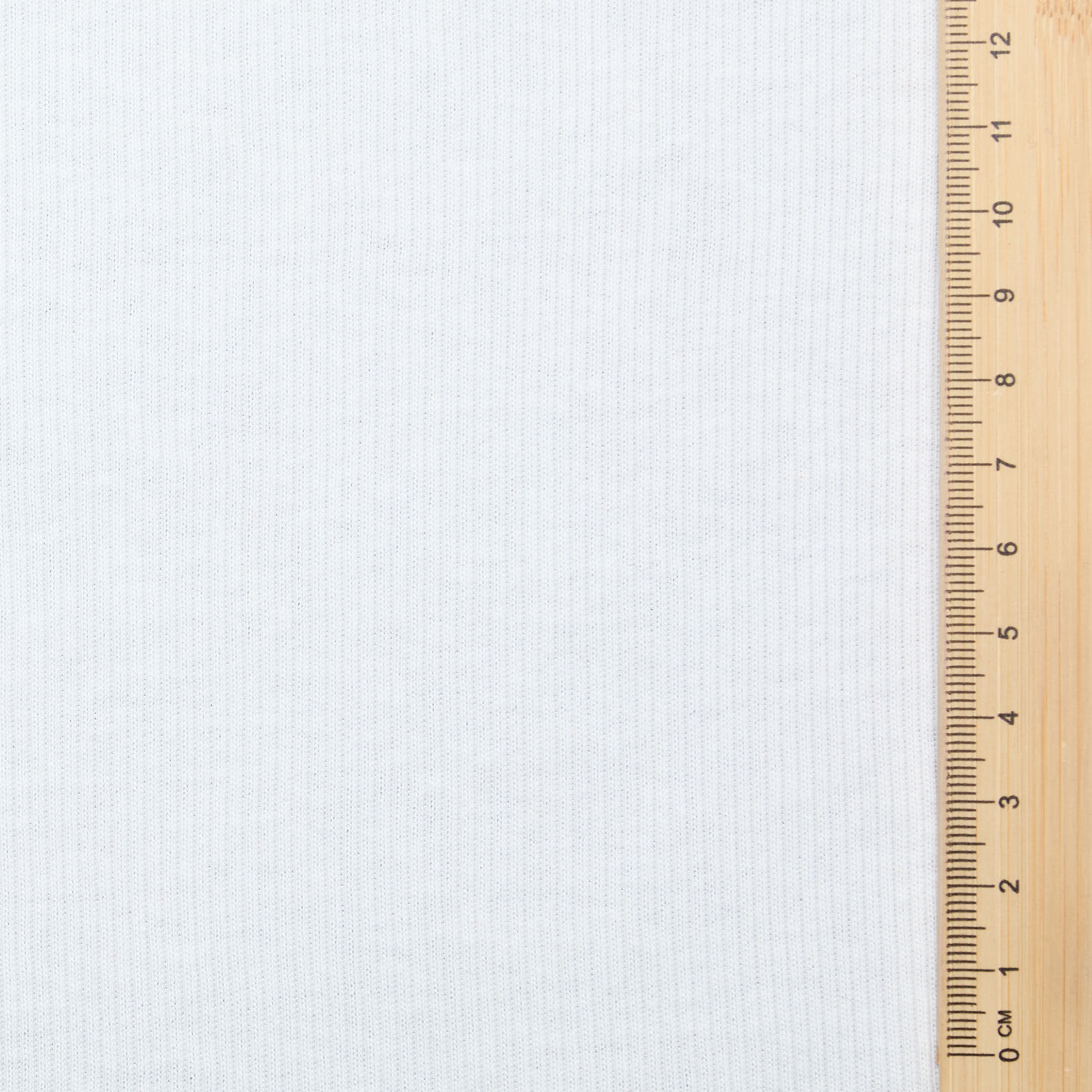 Organic Cotton Baby Rib - White - Circular Sourcing