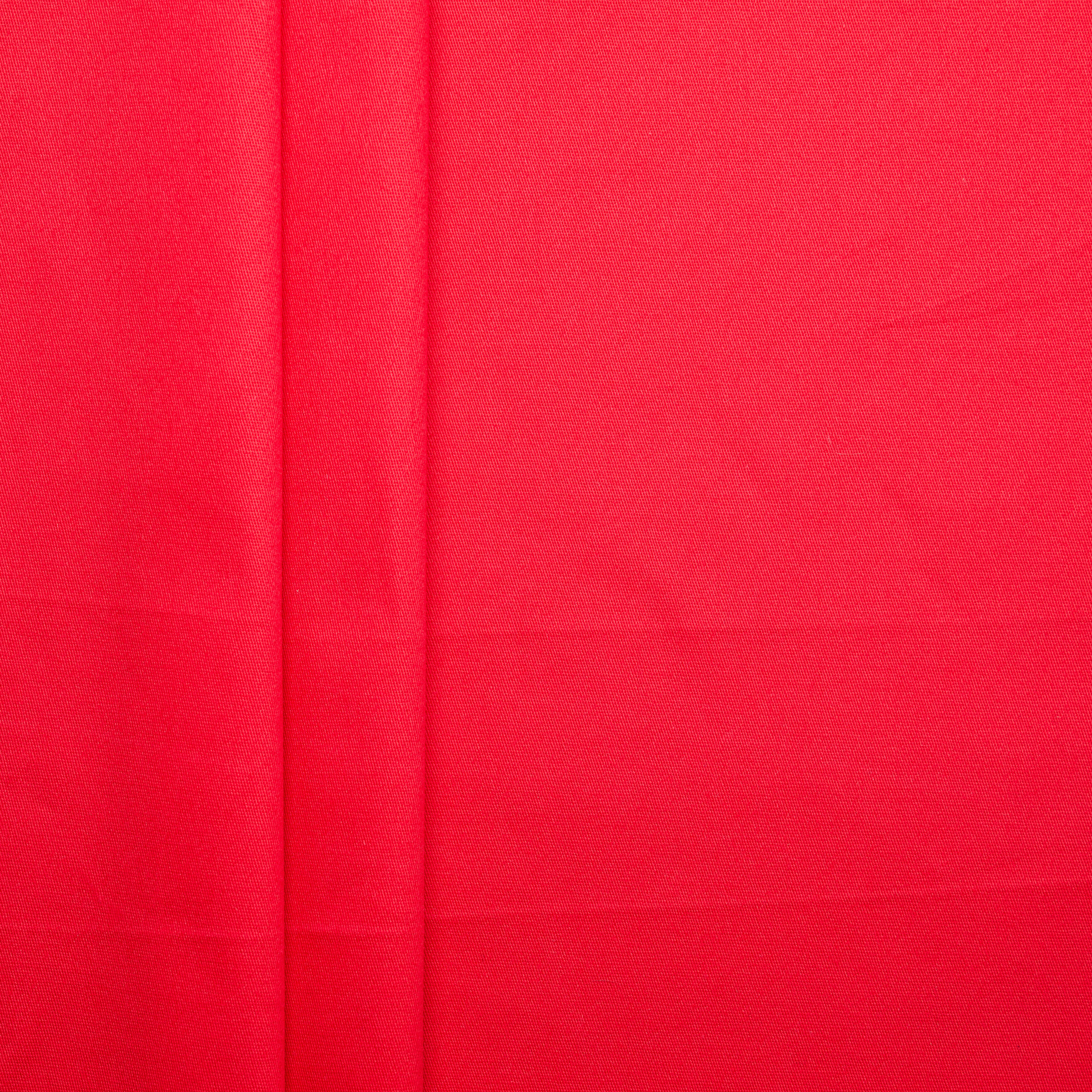 Stretch Cotton Suiting - Cherry Red