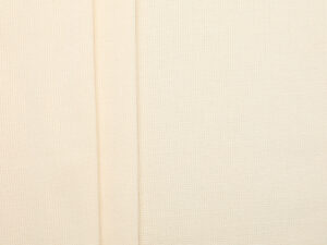 Organic Cotton 2x1 Rib - Cream