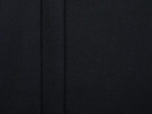 2x1 Cotton Rib Circular Heavy - Black