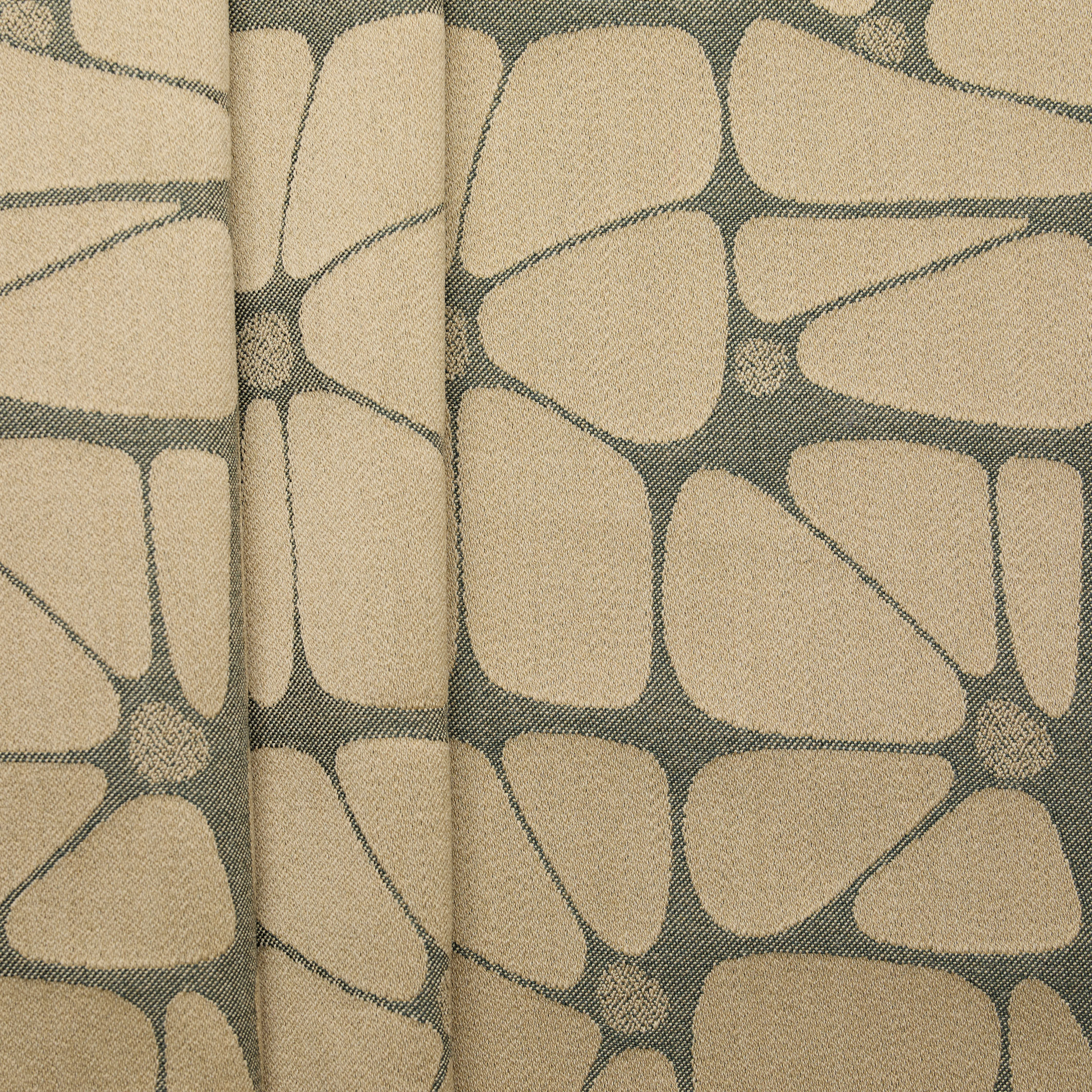 Sustainable Pebbles Upholstery Jacquard - 'Cool Beige'