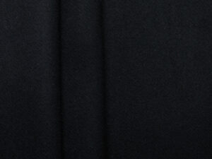 Boiled 100% Wool Coating - Black